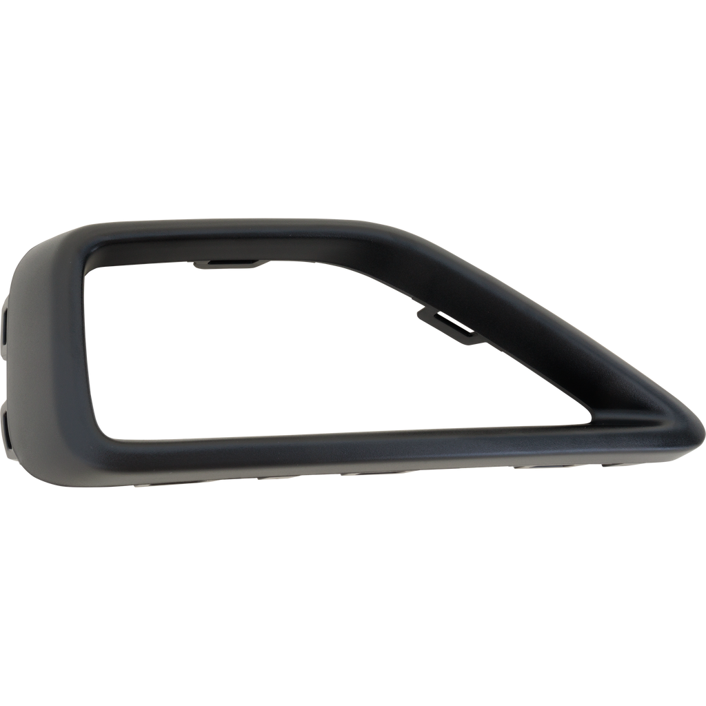 TAOS 22-23 FRONT BUMPER MOLDING RH, Exhaust Bezel, Textured Black