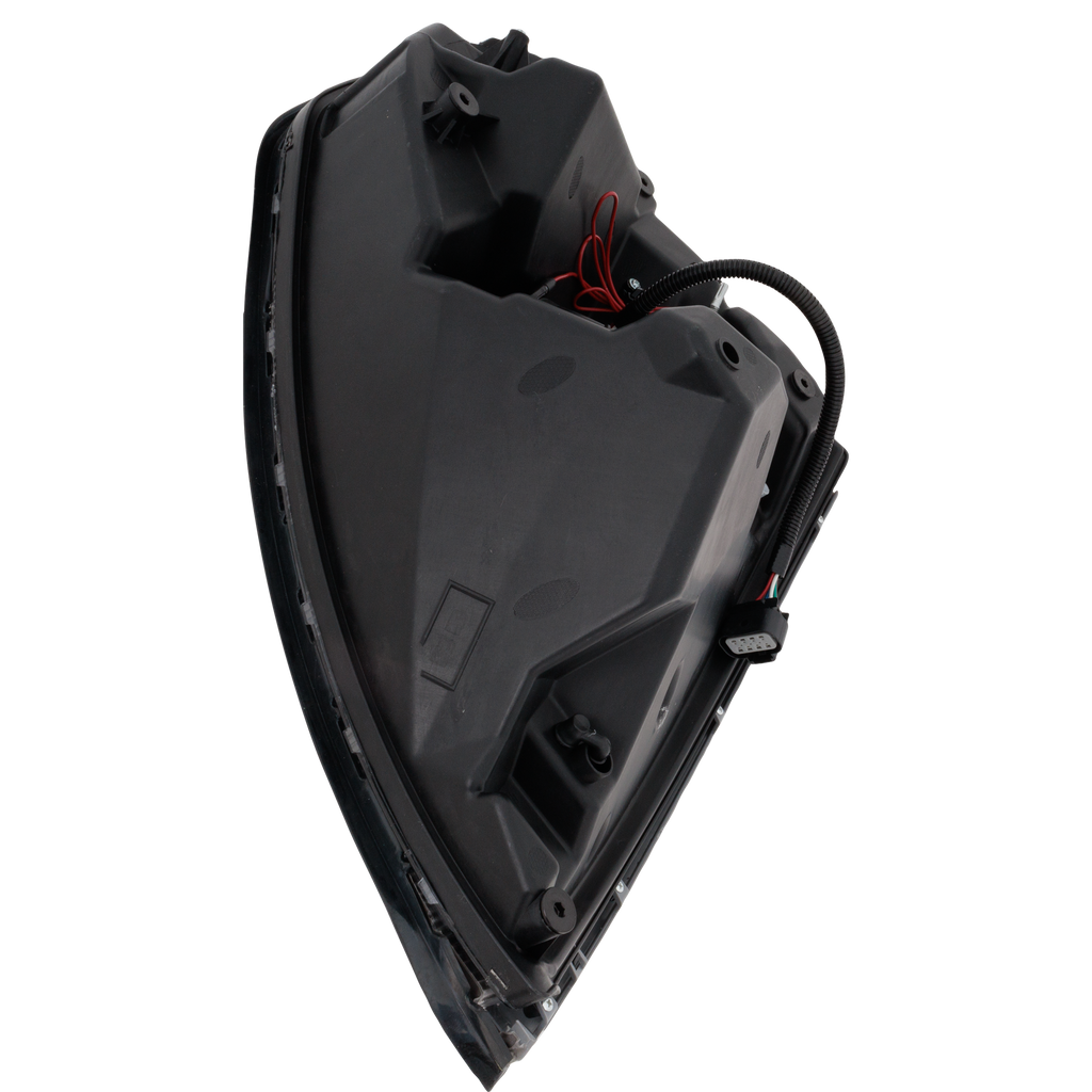 VOLVO HD VNL 04-15 HEAD LAMP RH, Lens and Housing, Halogen, Black Interior, Performance, w/ LED Strip, 12V