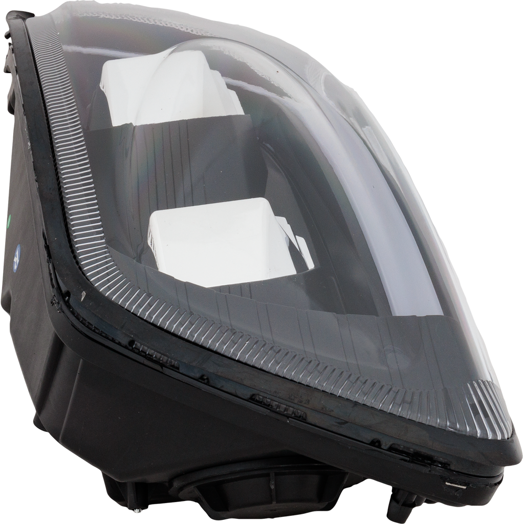 VOLVO HD VNL 04-15 HEAD LAMP RH, Lens and Housing, Halogen, Black Interior, Performance, w/ LED Strip, 12V