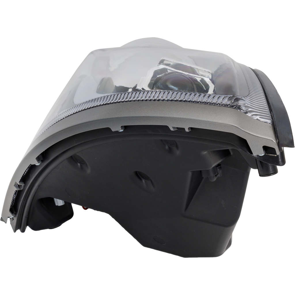 VOLVO HD VNL 04-15 HEAD LAMP RH, Lens and Housing, LED, Black Interior, Performance, w/ LED Strip, 12V