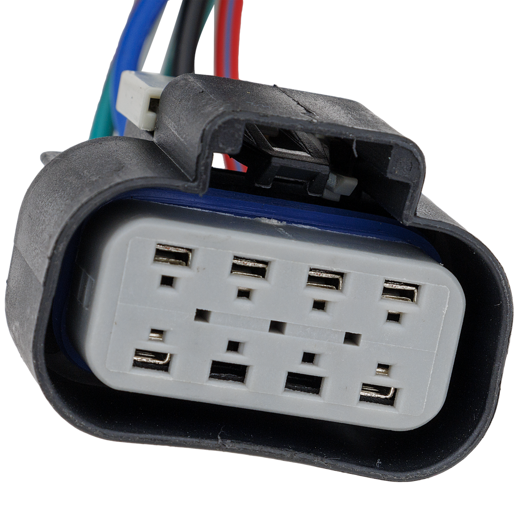 VOLVO HD VNL 04-15 HEAD LAMP LH, Lens and Housing, LED, Black Interior, Performance, w/ LED Strip, 12V