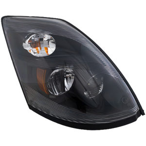 VOLVO HD VN SERIES 15-17 HEAD LAMP RH, Assembly, LED, Black Interior, Standard Type