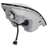 VOLVO HD VT SERIES 06-10 HEAD LAMP LH, Assembly, Halogen, Chrome, w/ Non-Protruding Lens