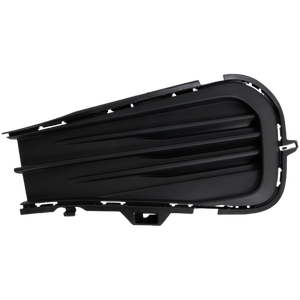 JETTA 22-23 FOG LAMP COVER RH, Outer Grille, Black, w/o Sport Pkg, Comfortline/SE/S/Trendline Models
