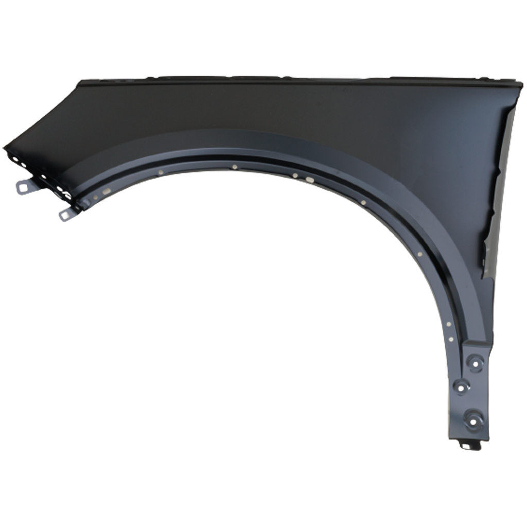 XC40 19-21 FRONT FENDER LH, Black, Steel
