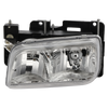 YUKON 92-00 HEAD LAMP LH, Assembly, Halogen, Composite, (00-00 Denali Model Only) - CAPA