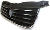 PASSAT 01-05 GRILLE, Black Shell and Insert, w/Chrome Molding, 2.8/4.0L Eng.