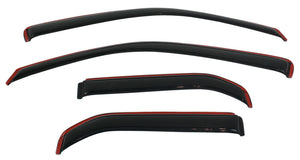 2005-2014 NISSAN XTERRA; IN-CHANNEL VENTVISOR 4PC ; Color: SMOKE; No Drll: Y