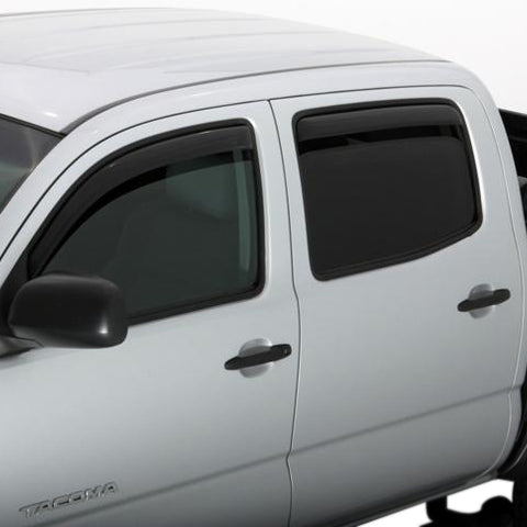 2000-2004 NISSAN XTERRA; IN-CHANNEL VENTVISOR 4PC ; Color: SMOKE; No Drll: