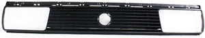 GOLF/JETTA 85-87 GRILLE, Plastic, Painted Black Shell and Insert