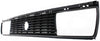 GOLF/JETTA 85-87 GRILLE, Plastic, Painted Black Shell and Insert
