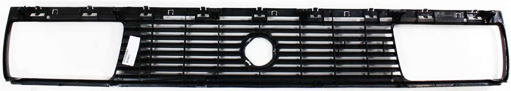 GOLF/JETTA 85-87 GRILLE, Plastic, Painted Black Shell and Insert