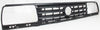 GOLF/JETTA 88-92 GRILLE, Plastic, Painted Black Shell and Insert