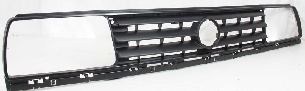 GOLF/JETTA 88-92 GRILLE, Plastic, Painted Black Shell and Insert