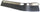 240 SERIES 86-93 REAR BUMPER MOLDING LH, Outer, Plastic, Chrome/Black, Sedan