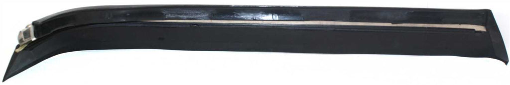 240 SERIES 86-93 REAR BUMPER MOLDING LH, Outer, Plastic, Chrome/Black, Sedan