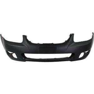 Front Bumper Cover Primed For 2007-2009 Kia Spectra 4-Door Sedan CAPA Replacement ARBK010302PQ