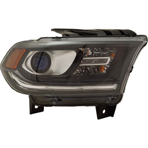Head Lamp Right Passenger Side For 2016-2020 Dodge Durango Assembly Halogen CAPA Replacement RD10010023Q