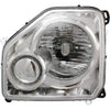 Head Lamp Right Passenger Side For 2008-2012 Jeep Liberty Assembly Halogen Chrome Interior Replacement REPJ100111