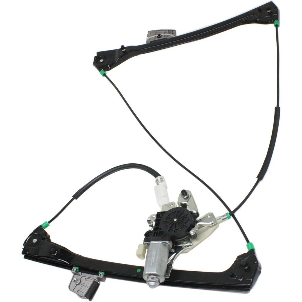 Front Window Regulator Left Driver Side For 1999-2006 BMW 3-Series Power With Motor Replacement REPB462920
