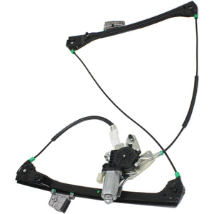 Front Window Regulator Left Driver Side For 1999-2006 BMW 3-Series Power With Motor Replacement REPB462920