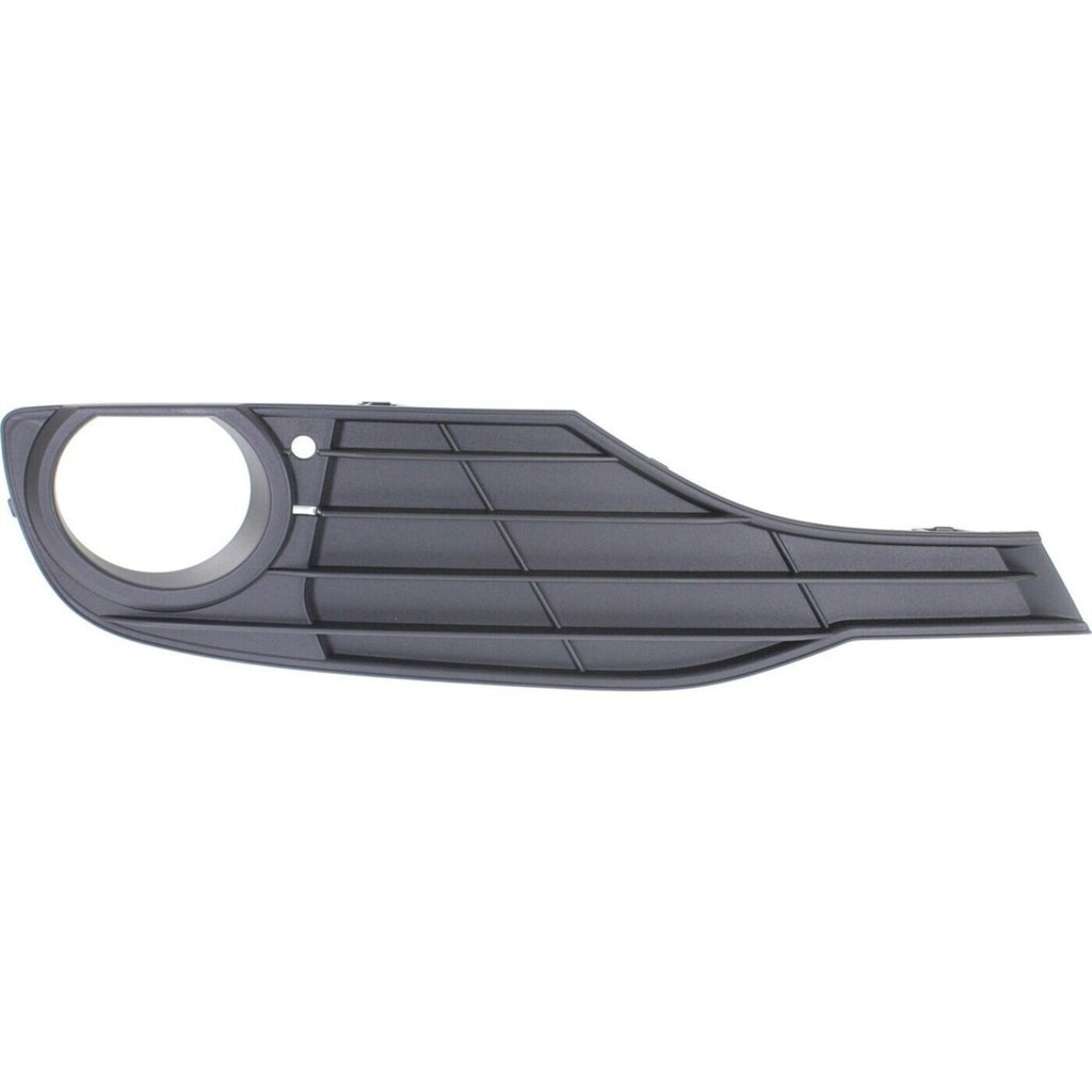 Front Fog Lamp Molding Right Passenger Side For 2012-2015 BMW 320I Textured Black Luxury/Modern Line Replacement REPB015533