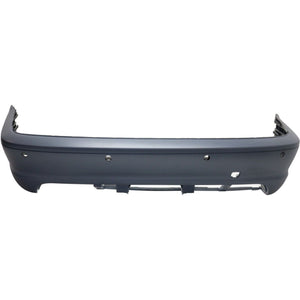 Rear Bumper Cover Primed For 2000-2006 BMW 3-Series With Parking Aid Sensor Holes Replacement REPBM760119P