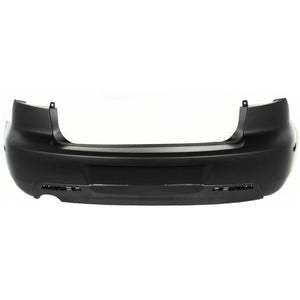 Rear Bumper Cover Primed CAPA For Mazda 3 2004 - 2006 Without Spoiler Holes Standard Type Sedan Replacement M760114PQ