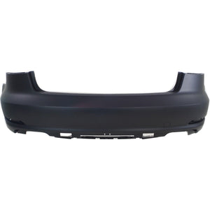 Rear Bumper Cover Primed For 2015-2016 Audi A3 Without Parking Aid Sensor Holes Replacement REPA760135P