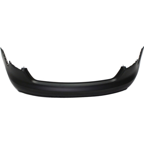 Rear Bumper Cover Primed For 2013-2016 Audi A4 Without S-Line Pkg Without Parking Aid Snsr Holes Sedan Replacement REPA760121P