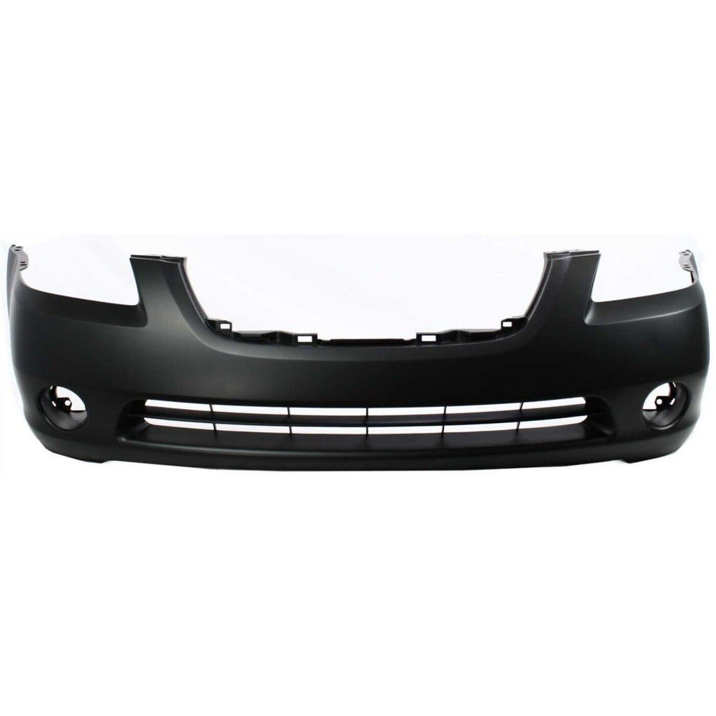 Front Bumper Cover Primed For 2002-2004 Nissan Altima With Fog Light Holes - CAPA Replacement N010306PQ