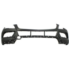 PARTS OASIS New Aftermarket MB1000367 Front Bumper Cover Primed Replacement For Mercedes Benz ML350 2012 2013 2014 Without AMG Styling Pkg With HLW and Park Tronic Holes Replaces 16688514259999