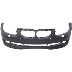 PARTS OASIS New Aftermarket BM1000245 Front Bumper Cover Primed Replacement For BMW 3-Series 2011 2012 2013 Without M Package With Park Distance Control Sensor Holes Replaces 51117256083