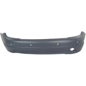 PARTS OASIS New Aftermarket MB1100283 Rear Bumper Cover Primed Replacement For Mercedes Benz C-Class 2008 2009 2010 2011 Without AMG Package With Sport Pkg | Ptronic Holes Replaces 2048801340