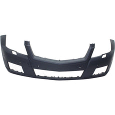 PARTS OASIS New Aftermarket MB1000364 Front Bumper Cover Primed Replacement For Mercedes Benz GLK350 2010 2011 2012 Without AMG Styling | OOR Pkgs With HLW and Parktronic Replaces 2048804540