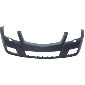 PARTS OASIS New Aftermarket MB1000365 Front Bumper Cover Primed For Mercedes Benz GLK350 2010 2011 2012 Without AMG Styling | Parktronic Holes With HLW Holes Replaces OE 2048804440