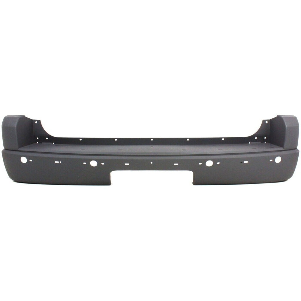 Rear Bumper Cover Primed For 2006 Ford Explorer With Rear Object Sensor Hole XLS/XLT Models Replacement RBF760101P