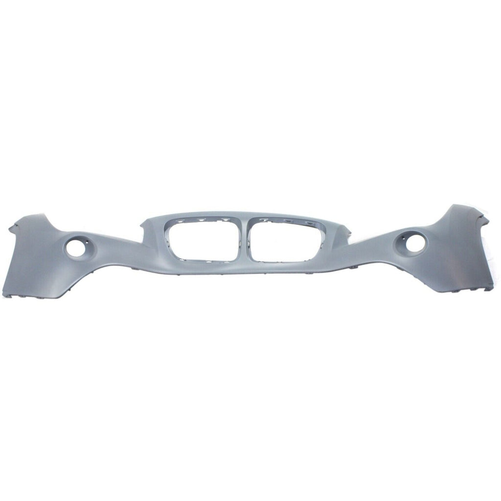 PARTS OASIS New Aftermarket BM1000301 Front Bumper Cover Primed Replacement For BMW X1 2012 Without M Sport Line | Headlight Washer Holes Replaces OE 51112993565