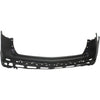 Rear Bumper Cover Primed For 2010-2013 Acura MDX With Parking Aid Sensor Holes CAPA Replacement REPA760122PQ