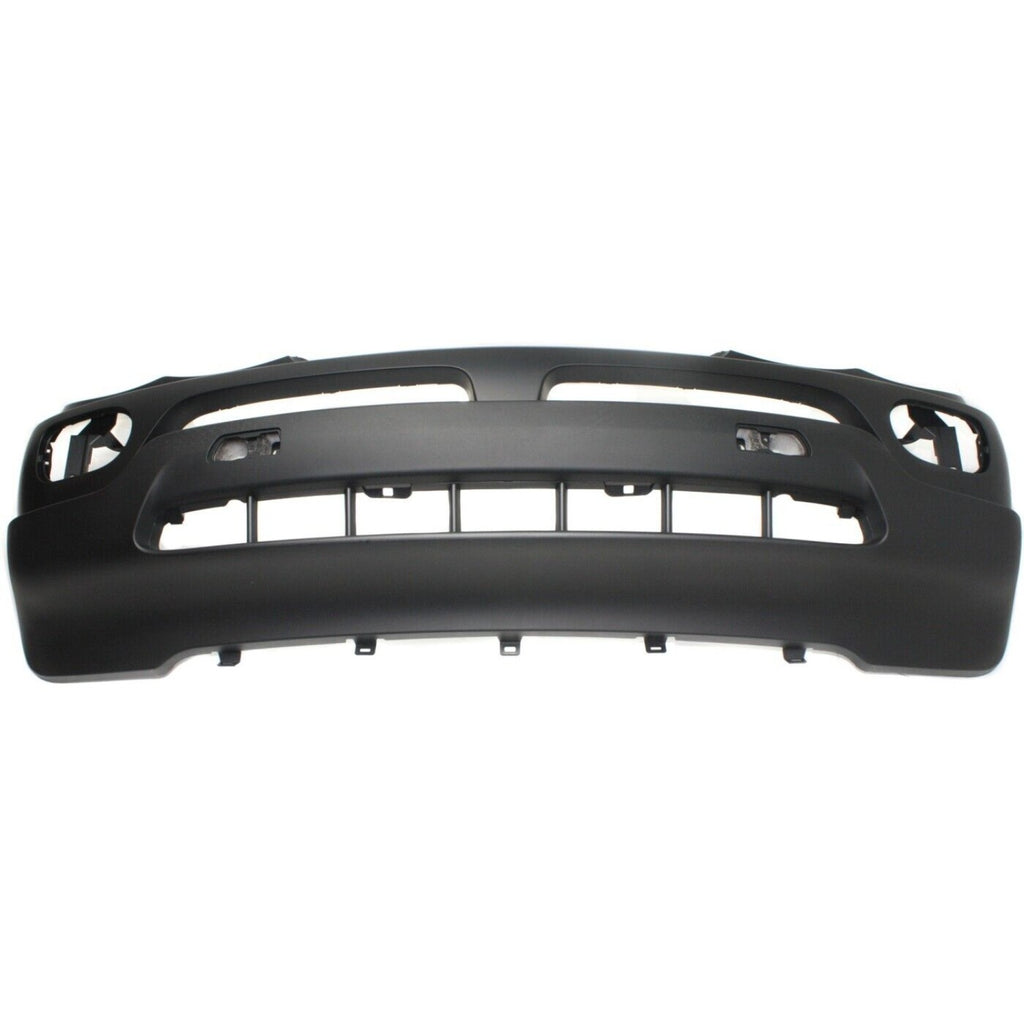 PARTS OASIS New Aftermarket BM1000164 Front Bumper Cover Primed Replacement For BMW X5 2004 2005 2006 Without HLW And Park Dist Ctrl Sensor Holes Replaces 51117129294