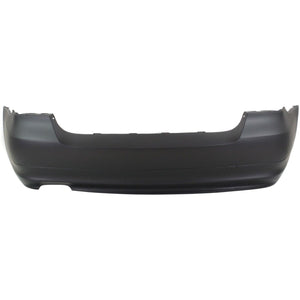 Rear Bumper Cover Primed For 2009-2011 BMW 3-Series Without PDC Snsr Holes Sedan Replacement REPB760125P