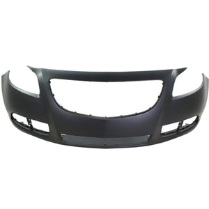 Front Bumper Cover Primed For 2011-2013 Buick Regal Base/CXL/Premium Models Replacement REPB015321P