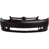 Front Bumper Cover Primed For 2003-2005 Toyota Echo Without Spoiler Holes Sedan Replacement T010324P