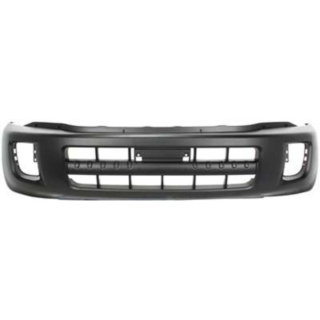 Front Bumper Cover Primed For 2001-2003 Toyota RAV4 Without Wheel Opening Flares Type Replacement T010305P