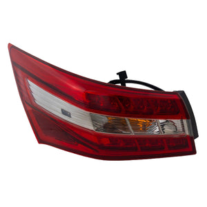 Tail Lamp Left Driver Side For 2016-2018 Toyota Avalon Outer Lens and Housing Replacement RT73010026Q