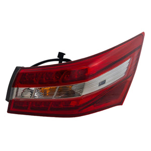 Tail Lamp Right Passenger Side For 2016-2018 Toyota Avalon Outer Lens and Housing Replacement RT73010025Q