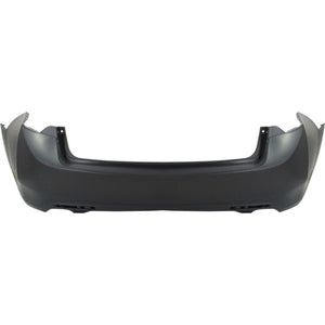 Rear Bumper Cover Primed For 2009-2014 Acura TSX Base Model Sedan Replacement REPA760106P