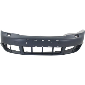 Front Bumper Cover Primed For 2003-2005 Audi A4 | S4 With Headlight Washer Holes Without Parking Aid Sensor Holes Replacement REPA010329P