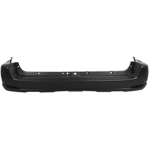 Rear Bumper Cover Primed For 2001-2004 Toyota Sequoia Without Wheel Opening Flares Replacement T760120P