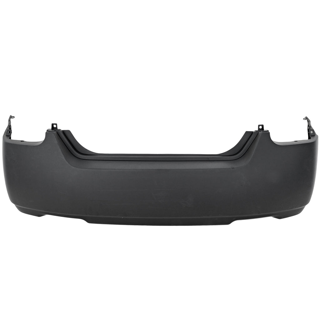 Rear Bumper Cover Primed For 2004 2005 2006 Nissan Maxima Without Parking Aid Sensor Holes Without Tow Hook Hole Replacement N760109P